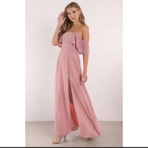 Tobi Off the shoulder Formal Dress - Medium